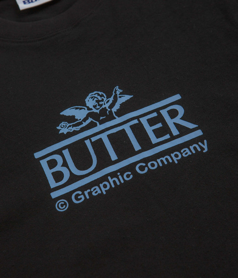 Butter Goods Cherub T-Shirt in Black