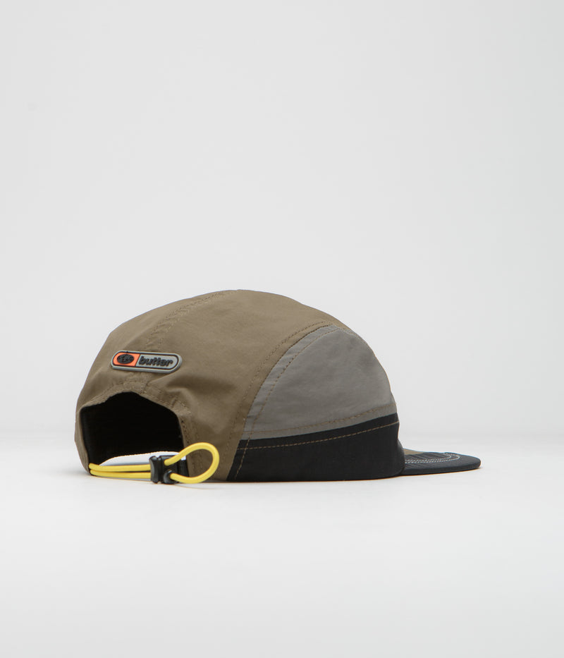 Butter Goods Cliff 4 Panel Cap in Brown