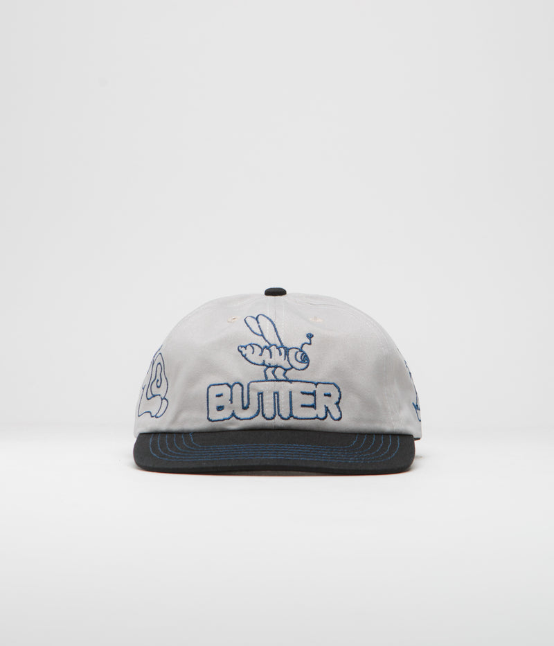 Butter Goods Critter Cap in Grey and Black