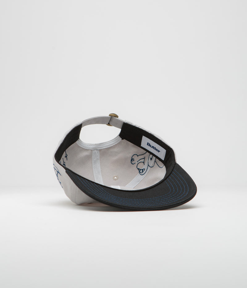 Butter Goods Critter Cap in Grey and Black