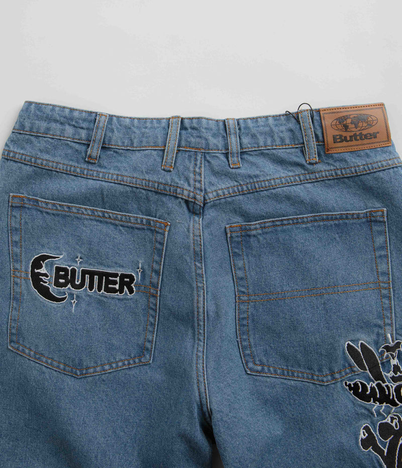 Butter Goods Critter Jeans in Washed Indigo