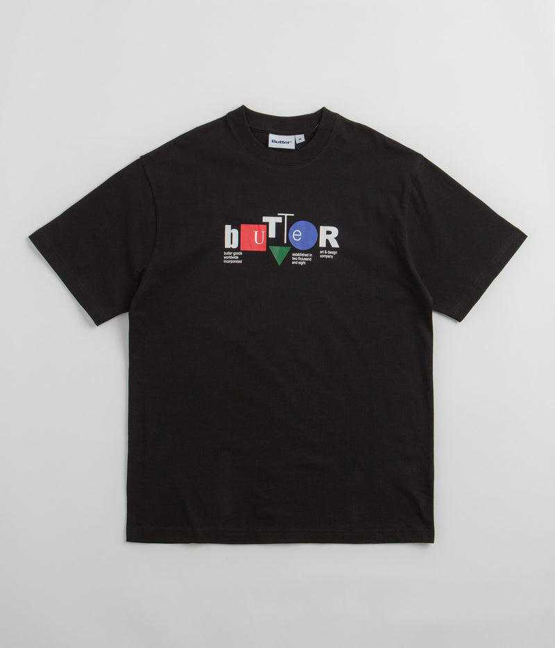 Butter Goods Design Co T-Shirt in Black