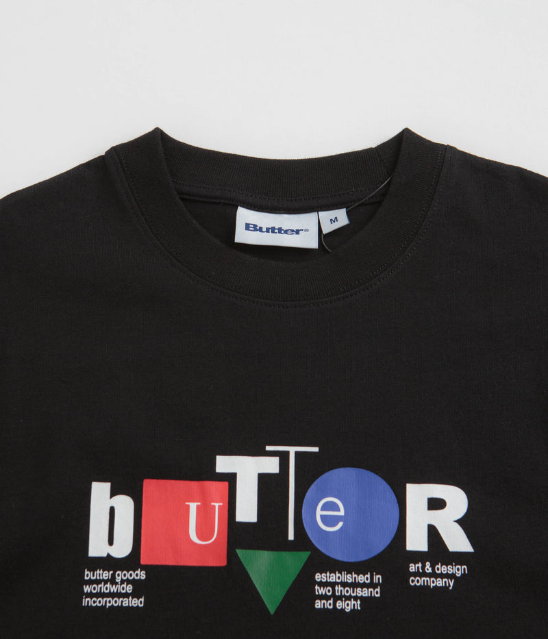 Butter Goods Design Co T-Shirt in Black
