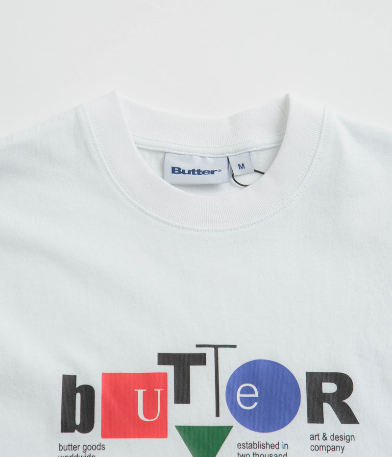 Butter Goods Design Co T-Shirt in White