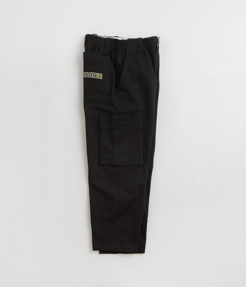 Butter Goods Dougie Cargo Pants in Black