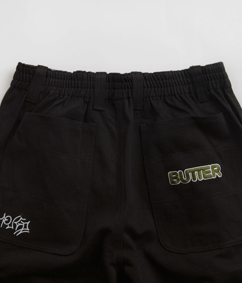 Butter Goods Dougie Cargo Pants in Black