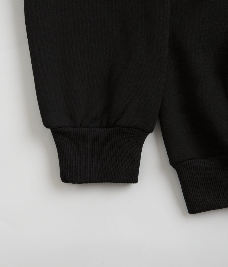 Butter Goods Dragonfly Embroidered Hoodie in Black