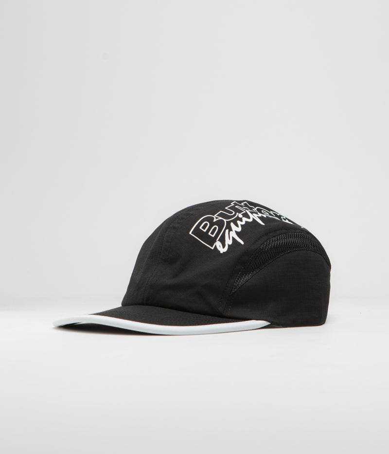 Butter Goods Equipment 4 Panel Cap in Black