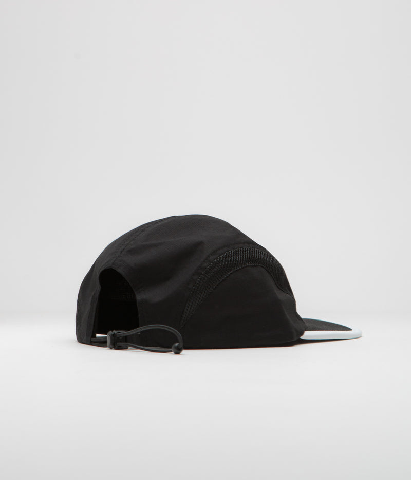 Butter Goods Equipment 4 Panel Cap in Black