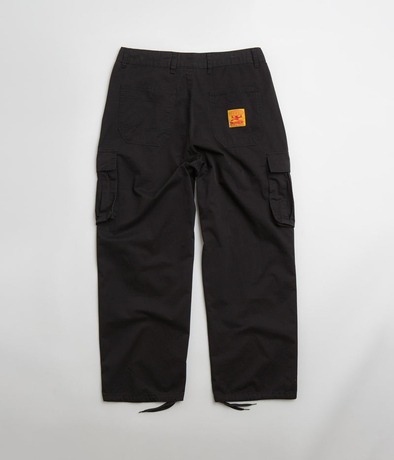 Butter Goods Field Cargo Pants in Black