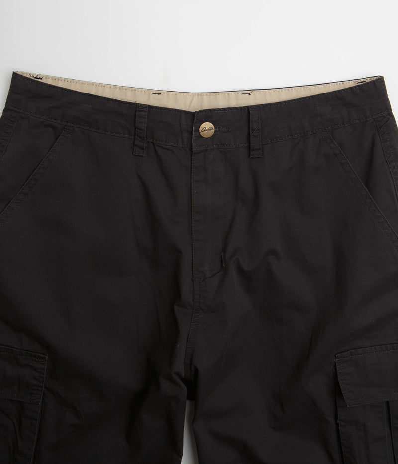 Butter Goods Field Cargo Pants in Black