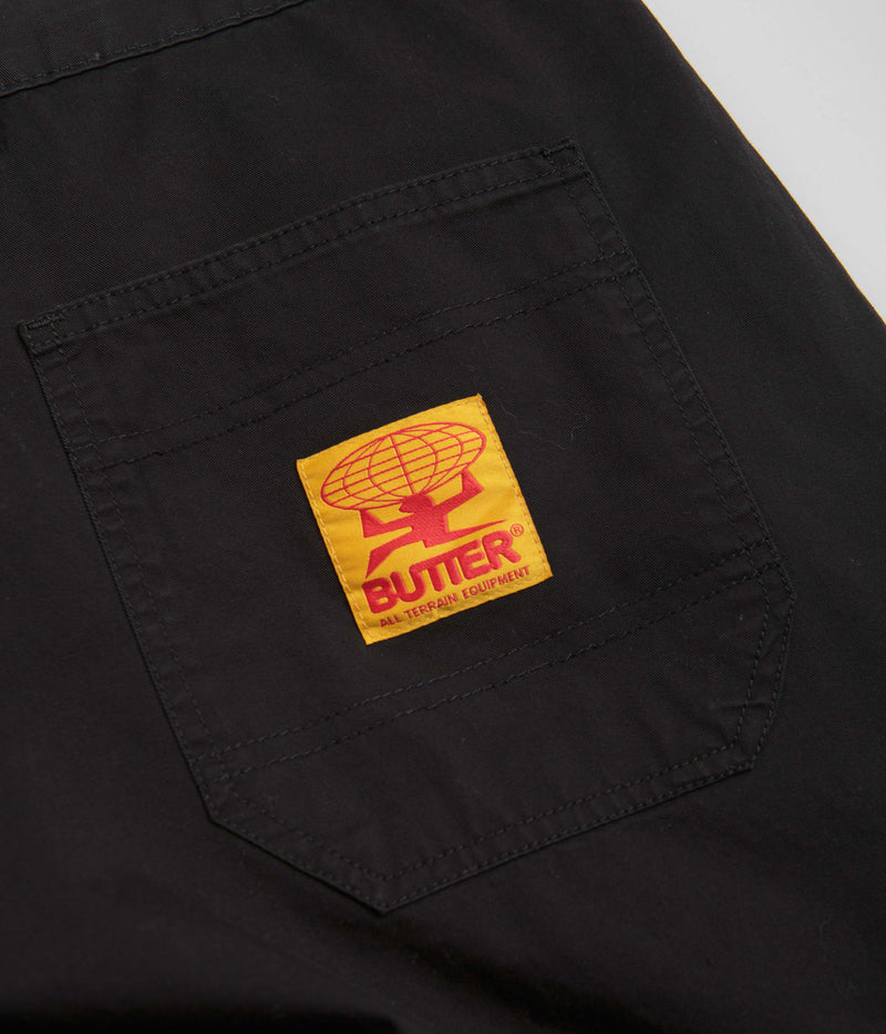 Butter Goods Field Cargo Pants in Black