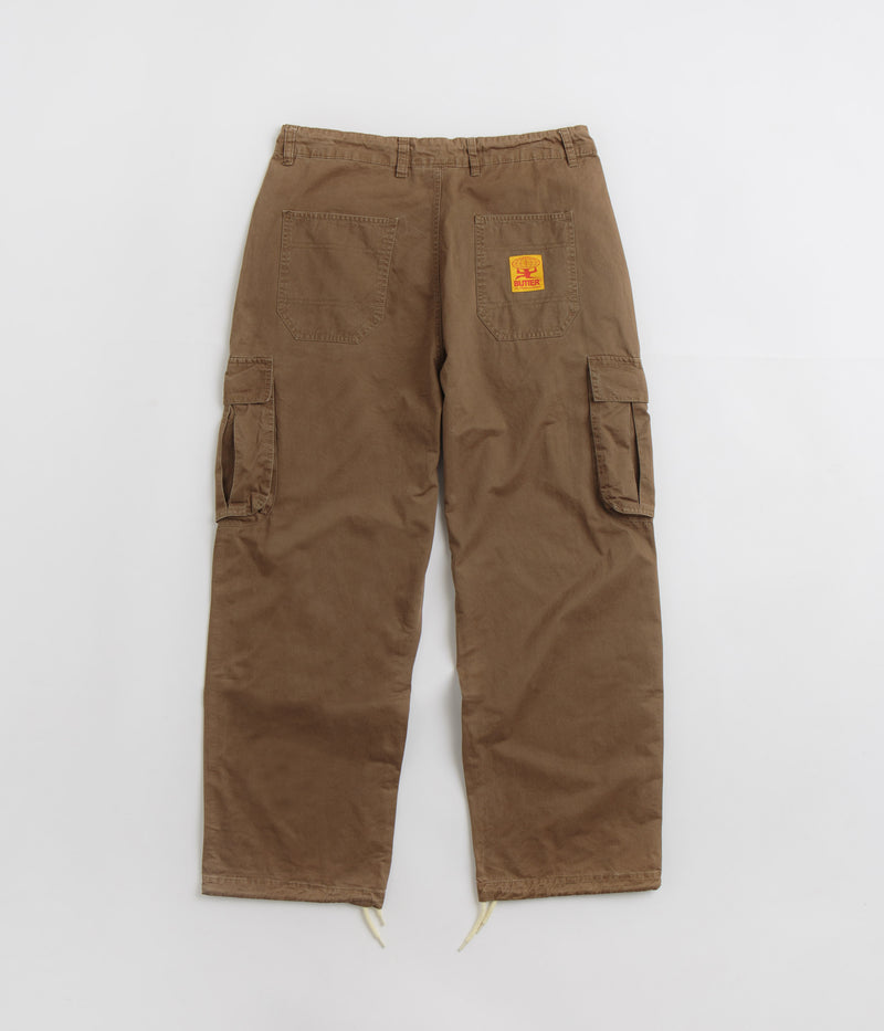 Butter Goods Field Cargo Pants in Brick