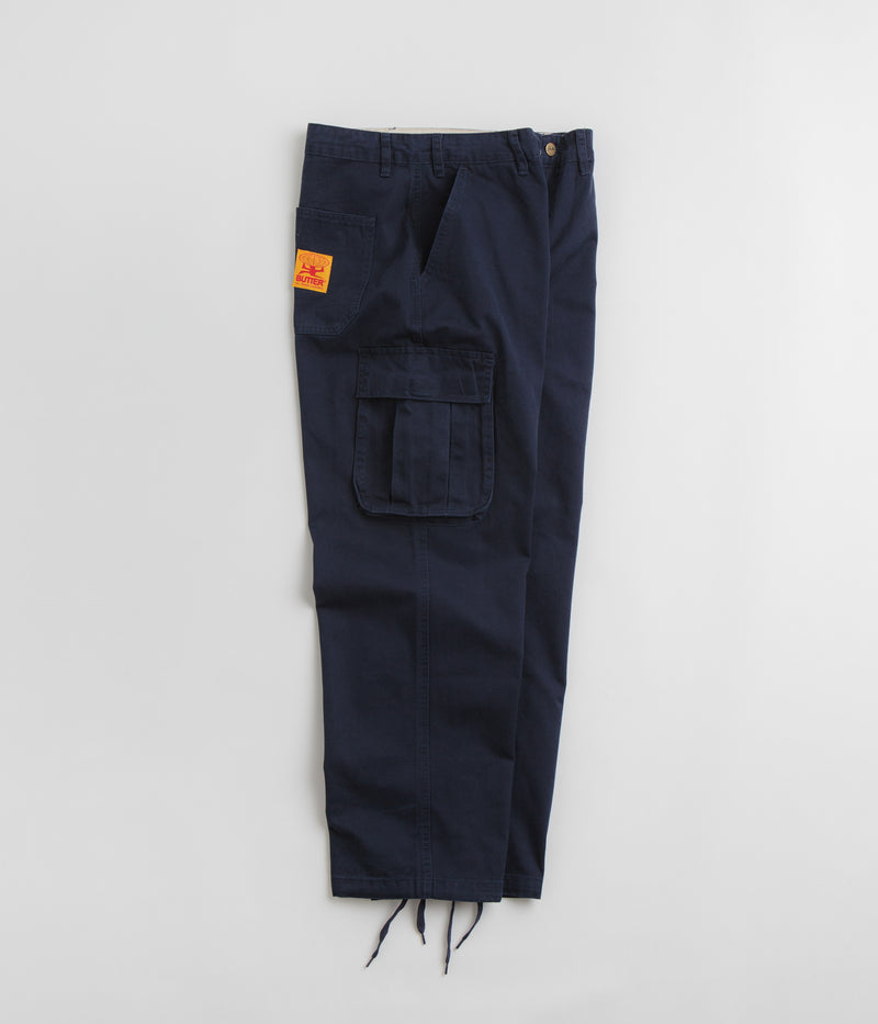 Butter Goods Field Cargo Pants in Navy