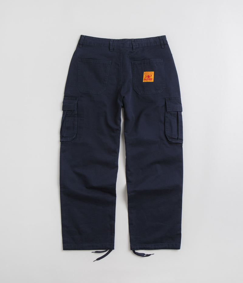 Butter Goods Field Cargo Pants in Navy