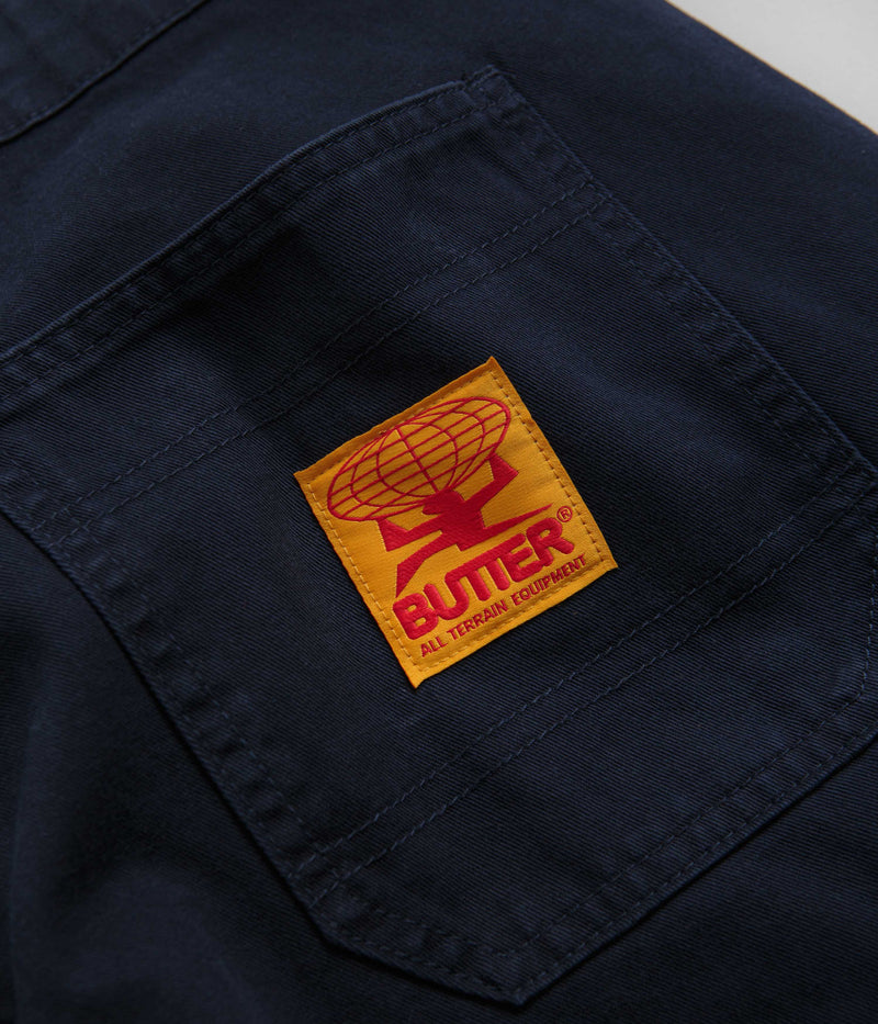 Butter Goods Field Cargo Pants in Navy
