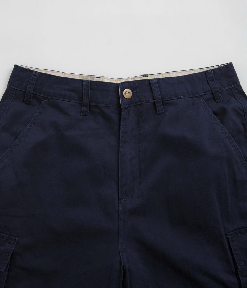 Butter Goods Field Cargo Shorts in Navy