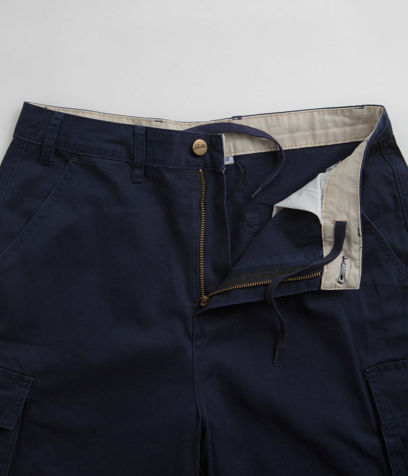 Butter Goods Field Cargo Shorts in Navy