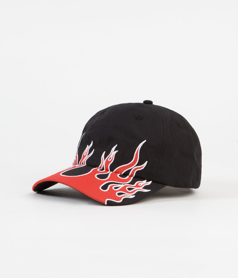 Butter Goods Flame Cap in Black
