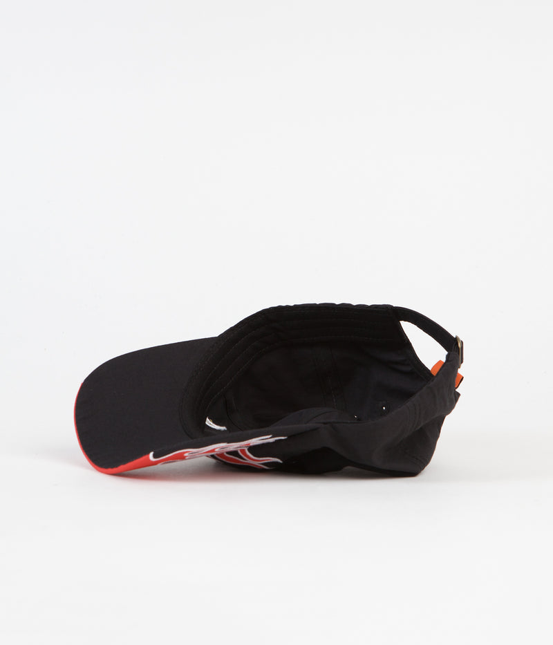 Butter Goods Flame Cap in Black
