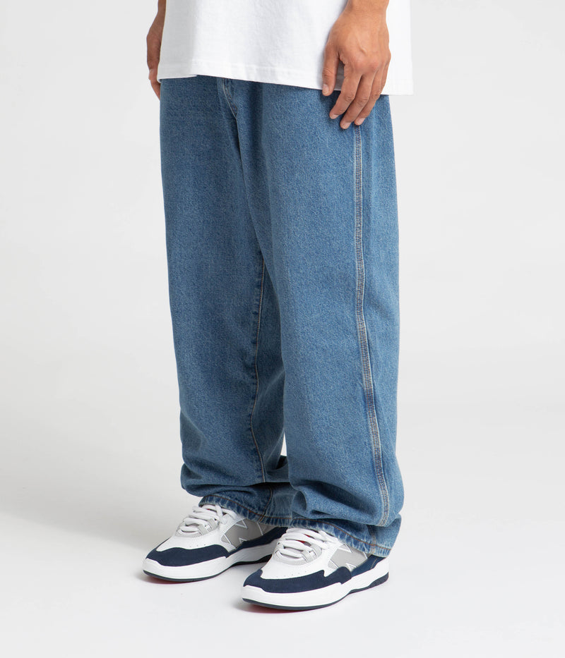 Butter Goods Flower Denim Jeans in Washed Indigo