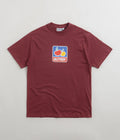 Butter Goods Grove T-Shirt in Burgundy