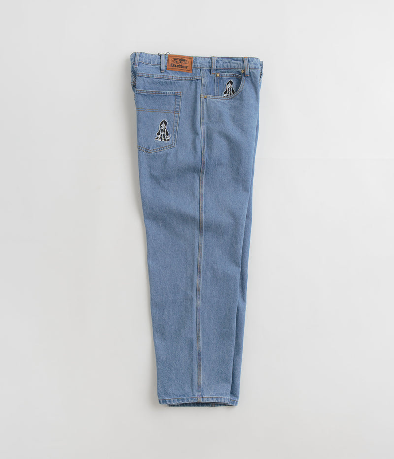 Butter Goods Hound Jeans in Washed Indigo