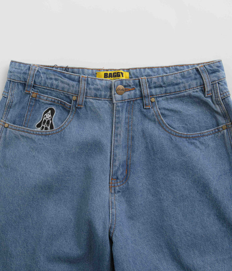 Butter Goods Hound Jeans in Washed Indigo