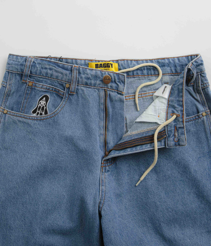 Butter Goods Hound Jeans in Washed Indigo