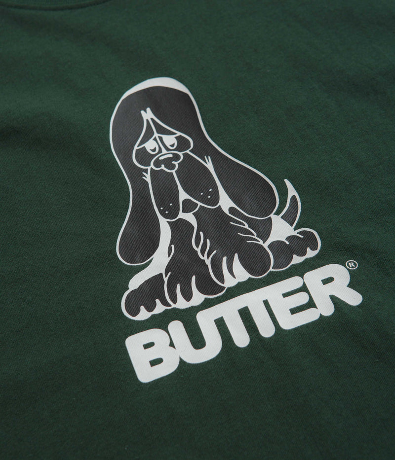 Butter Goods Hound T-Shirt in Dark Forest