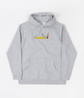 Butter Goods Match Hoodie in Heather Grey