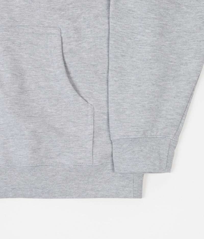 Butter Goods Match Hoodie in Heather Grey