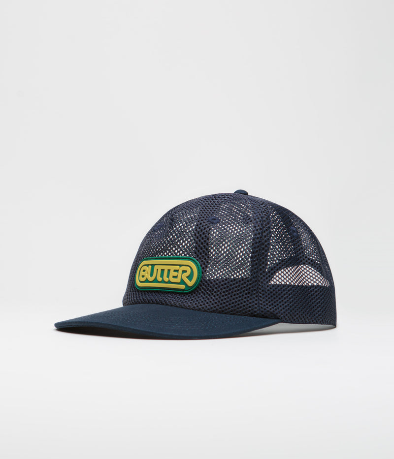 Butter Goods Mesh Shallow Cap in Indigo
