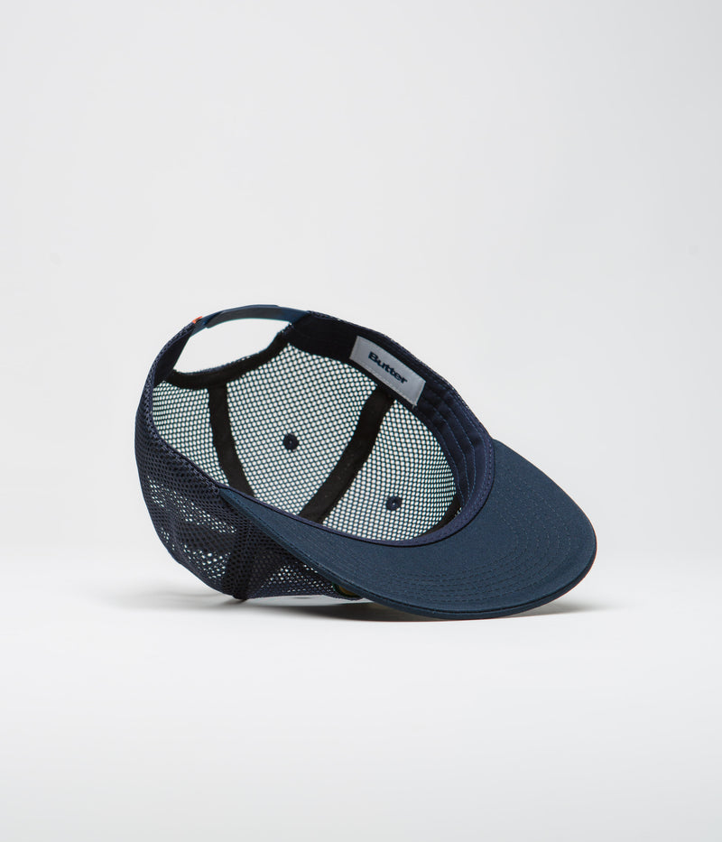 Butter Goods Mesh Shallow Cap in Indigo