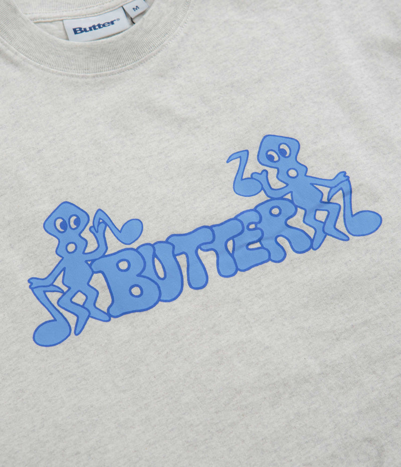 Butter Goods Notes T-Shirt in Ash Grey