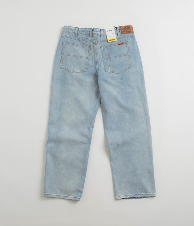Butter Goods Relaxed Jeans in Light Blue