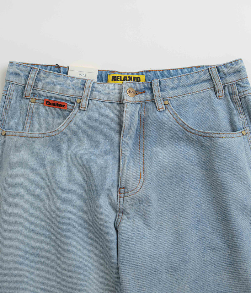 Butter Goods Relaxed Jeans in Light Blue