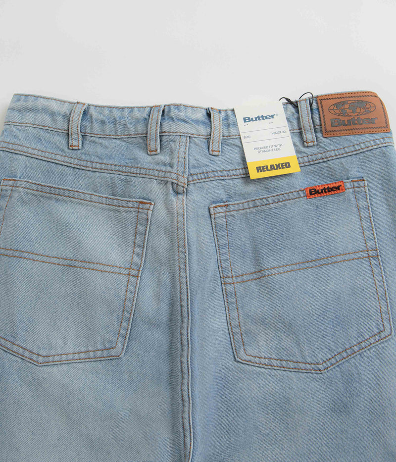 Butter Goods Relaxed Jeans in Light Blue