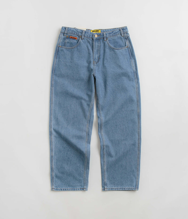 Butter Goods Relaxed Jeans in Washed Indigo