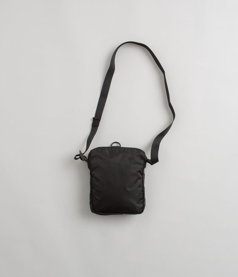 Butter Goods Ripstop Side Bag in Black