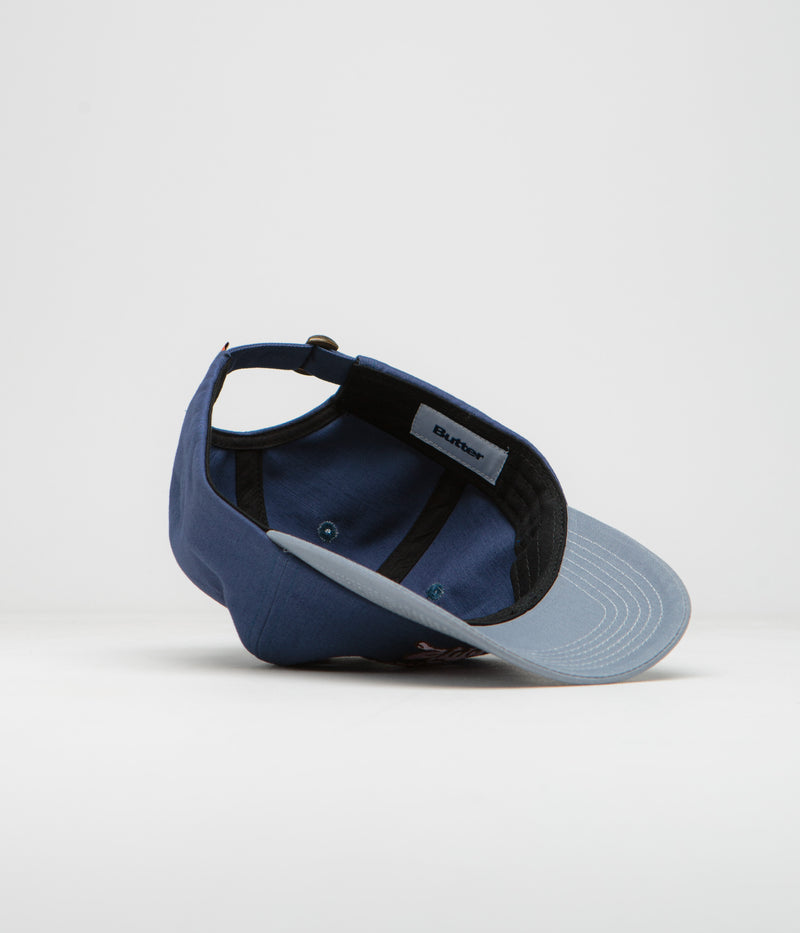 Butter Goods Rodent Cap in Navy and Washed Slate