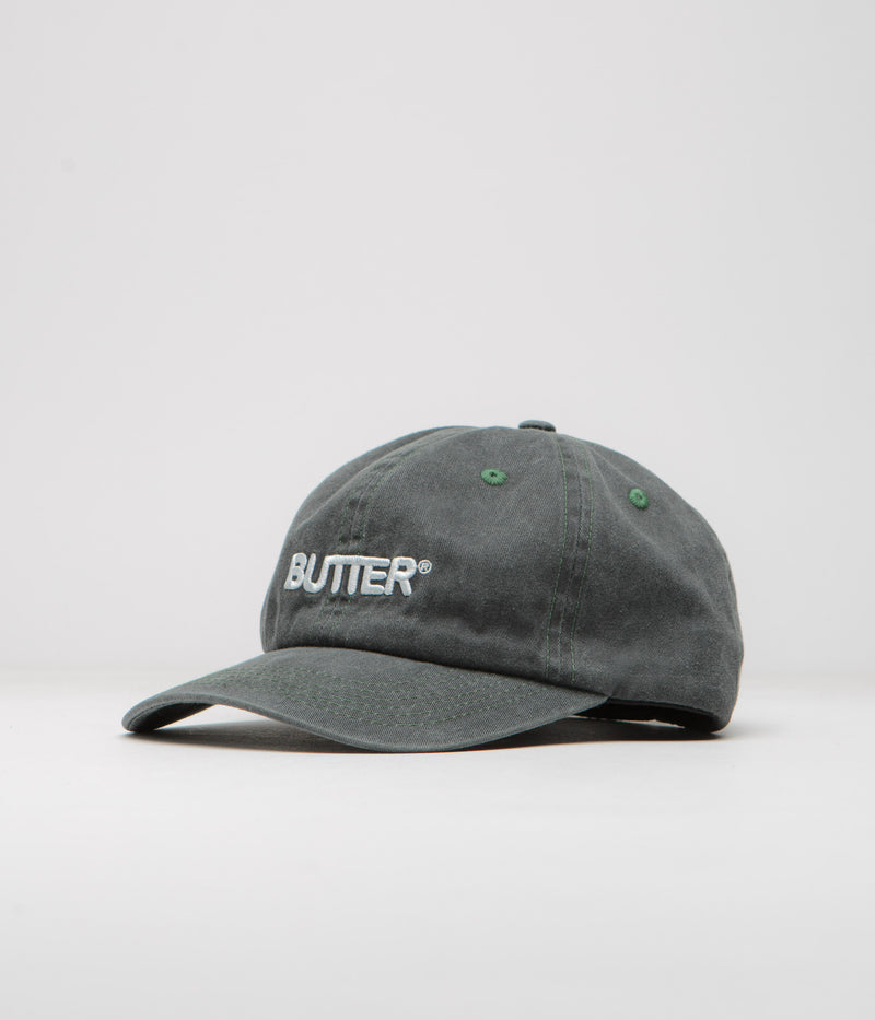 Butter Goods Rounded Logo Cap in Black
