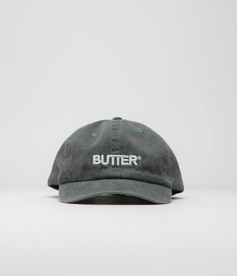 Butter Goods Rounded Logo Cap in Black