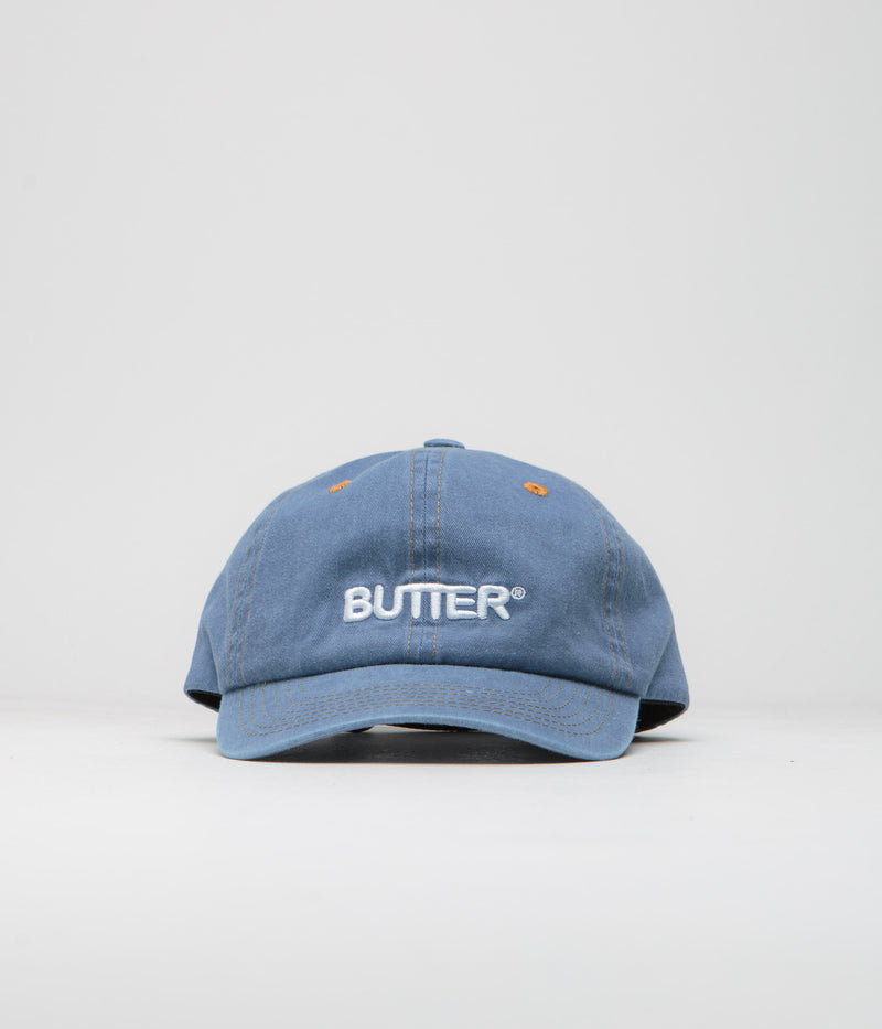 Butter Goods Rounded Logo Cap in Slate
