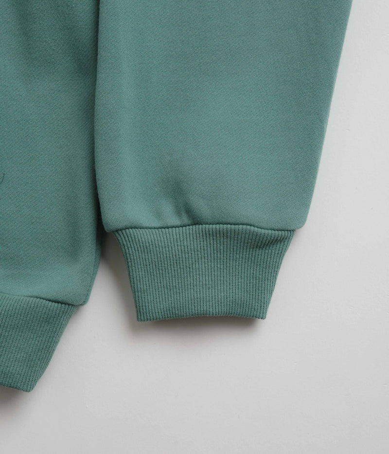 Butter Goods Rounded Logo Hoodie in Jungle Wood