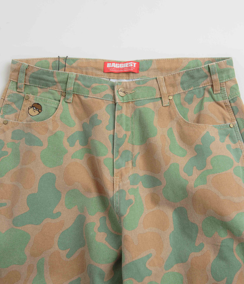 Butter Goods Santosuosso Camo Pants in Washed Camo