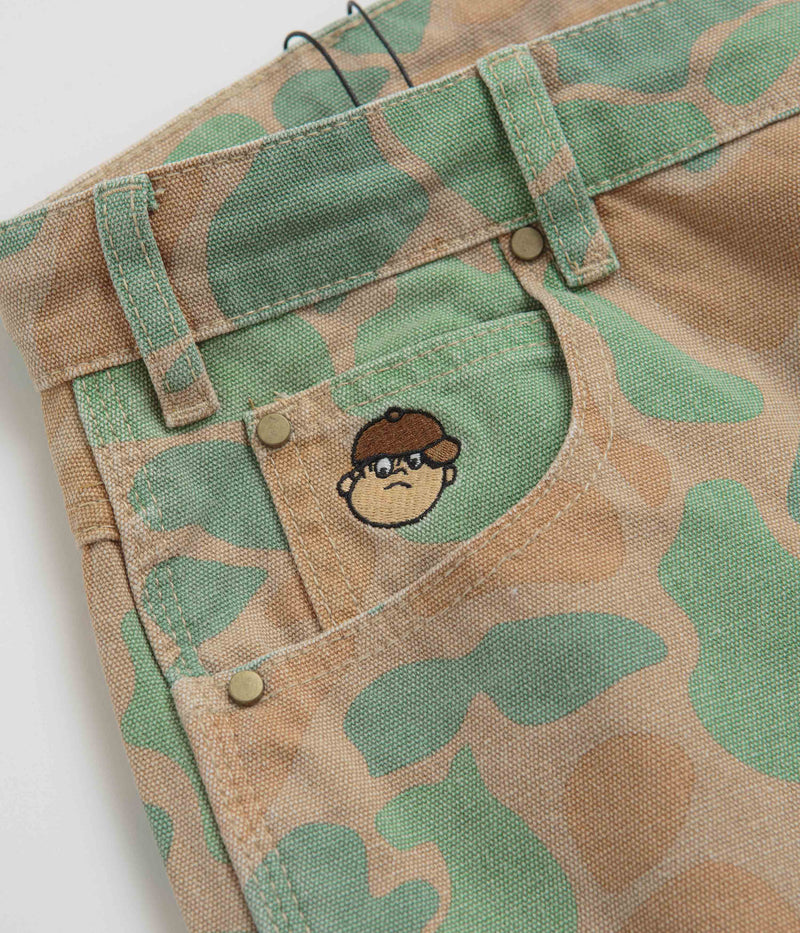 Butter Goods Santosuosso Camo Pants in Washed Camo