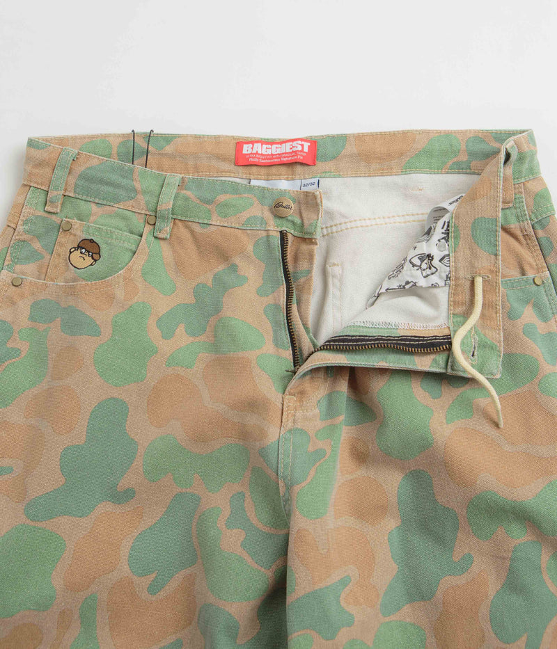 Butter Goods Santosuosso Camo Pants in Washed Camo