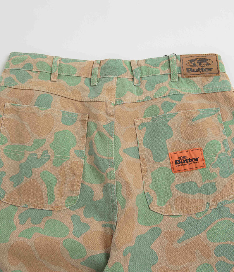 Butter Goods Santosuosso Camo Pants in Washed Camo