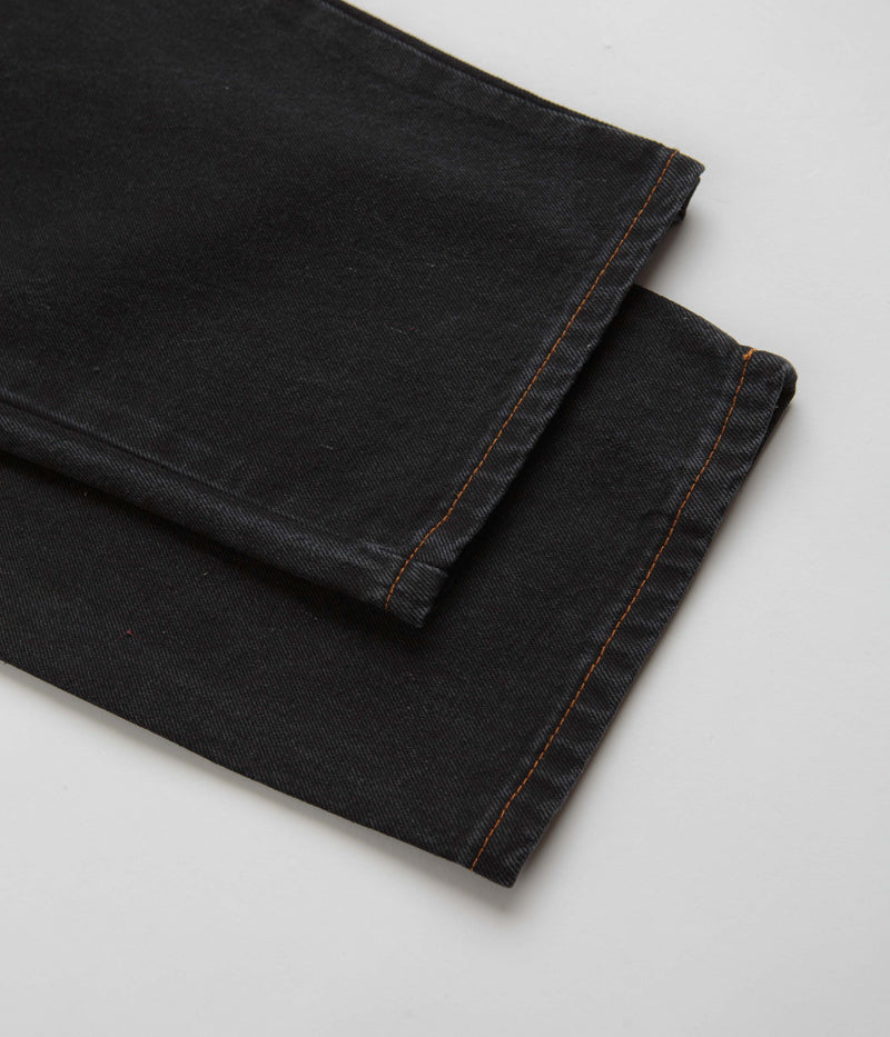 Butter Goods Santosuosso Cargo Jeans in Washed Black and Blue